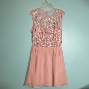 Light pink fancy dress